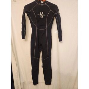 Scubapro Wetsuit Dive Suit Womens Small Black Full Body Neoprene Swim Gear Scuba